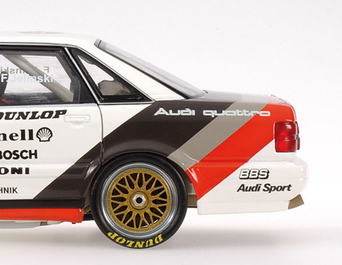 Audi V8 Quattro DTM 1990 Frank JELINSKI 1:18
