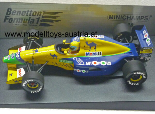 Benetton B191 Ford 1991 Roberto MORENO 1:18