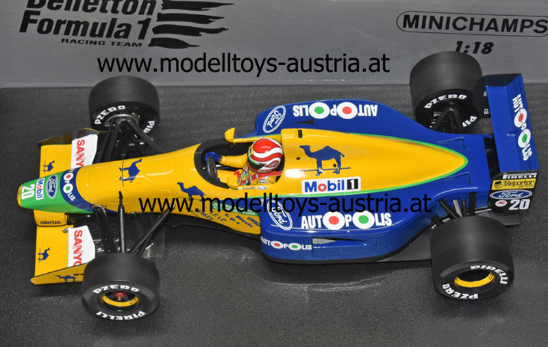 Benetton B191 Ford 1991 Nelson PIQUET 1:18