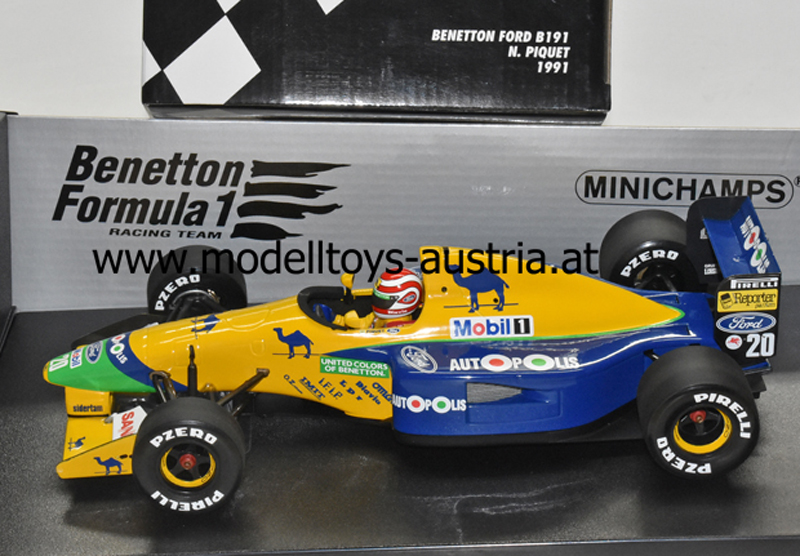 Benetton B191 Ford 1991 Nelson PIQUET 1:18
