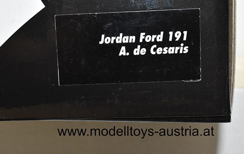 Jordan 191 Ford 1991 Andrea de CESARIS 1:18