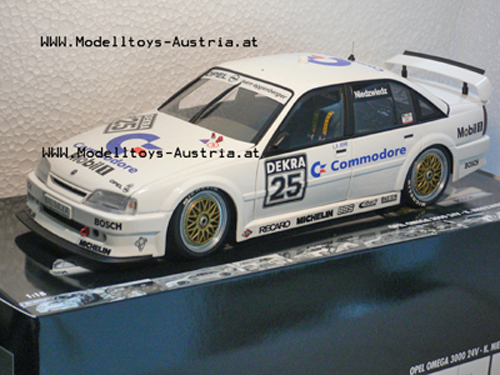 Opel Omega 3000 24V DTM 1991 NIEDZWIEDZ 1:18