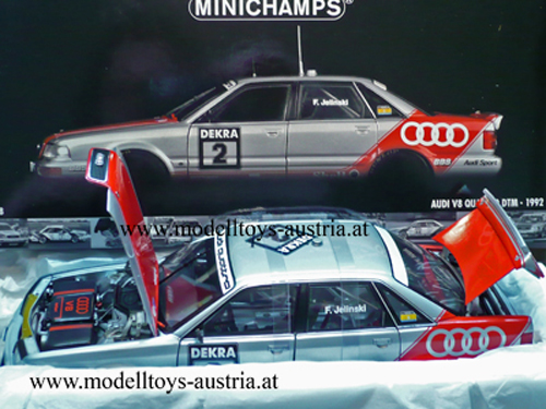Audi V8 Quattro DTM 1992 Frank JELINSKI 1:18