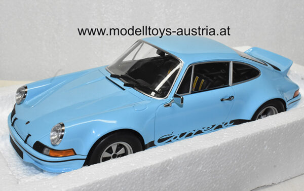 Porsche 911 Carrera RSR 2.8 1973 hellblau 1:18