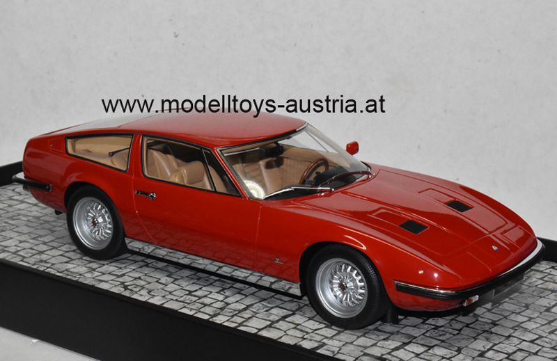 Maserati Indy Coupe 1970 rot 1:18