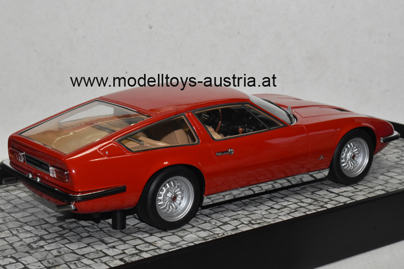 Maserati Indy Coupe 1970 rot 1:18
