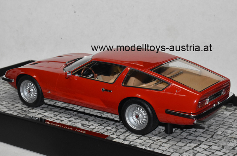 Maserati Indy Coupe 1970 rot 1:18