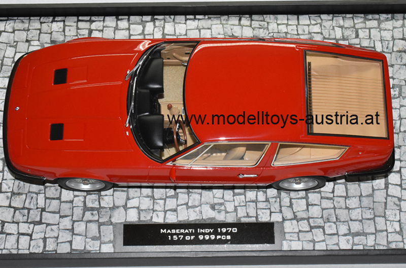 Maserati Indy Coupe 1970 rot 1:18