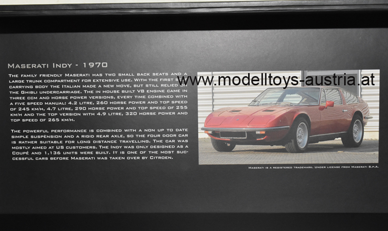 Maserati Indy Coupe 1970 rot 1:18