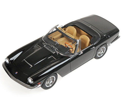 Maserati Mistral Spyder Cabrio 1964 schwarz 1:18