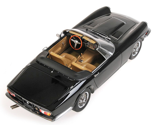 Maserati Mistral Spyder Cabrio 1964 schwarz 1:18