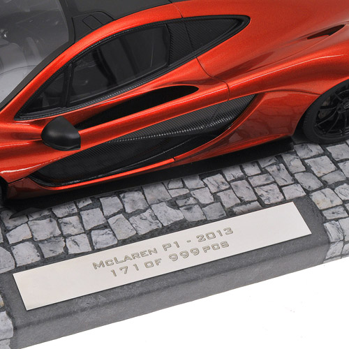 McLaren P1 Hybrid 2013 Volcano orange metallik 1:18