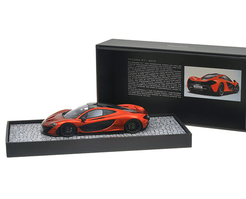 McLaren P1 Hybrid 2013 Volcano orange metallik 1:18