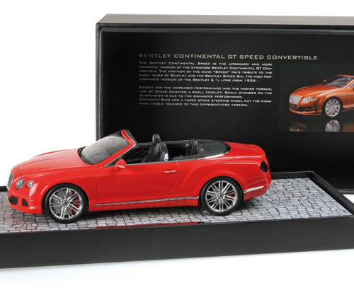 Bentley GT Speed Convertible Cabrio 2013 1:18