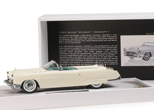 Buick Wildcat I Cabrio Concept Car 1953 crem weiss 1:18