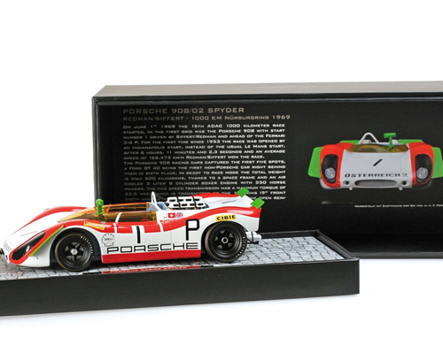 Porsche 908/2 Spyder 1969 Nürburgring SIFFERT / REDMAN 1:18