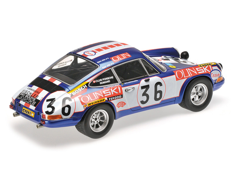 Porsche 911 S 1971 Le Mans Björn WALDEGARD / Bernard CHENEVIERE 1:18