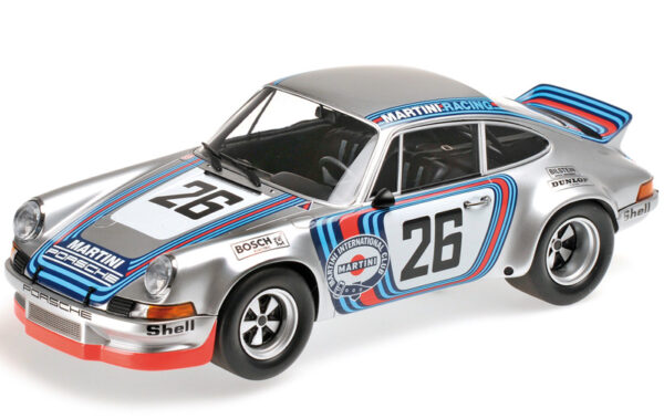 Porsche 911 Carrera RSR 2.8 1973 DIJON 1.000 Km Rennen Klassen Sieger MÜLLER / van LENNEP 1:18