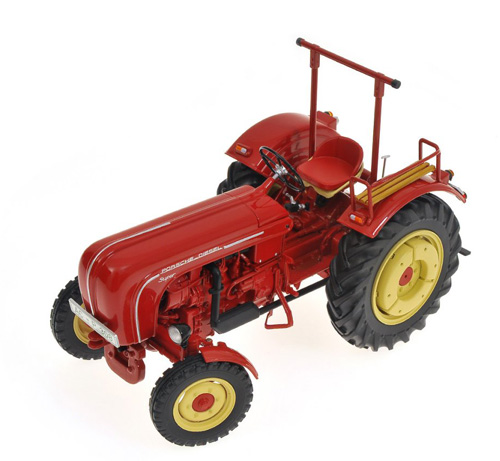 Porsche Super Traktor 1958 rot 1:18