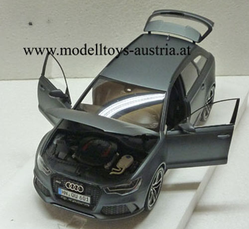 Audi A6 Avant Kombi RS6 C7 Quattro 2013 matt grau 1:18