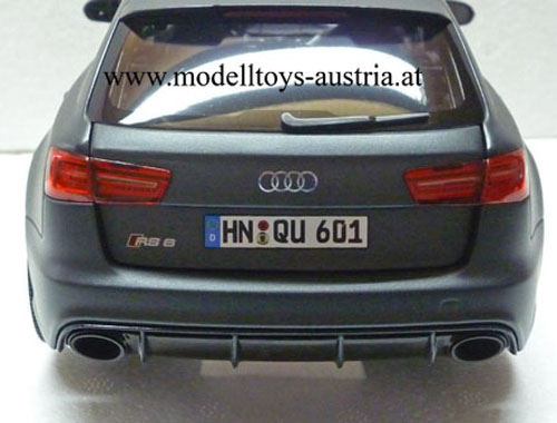 Audi A6 Avant Kombi RS6 C7 Quattro 2013 matt grau 1:18