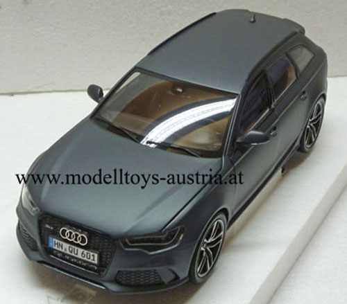 Audi A6 Avant Kombi RS6 C7 Quattro 2013 matt grau 1:18