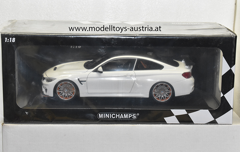 BMW F82 Coupe M4 GTS 2016 weiss 1:18