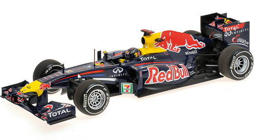 Red Bull Racing RB7 Renault 2011 Weltmeister Sebastian VETTEL Japan GP 1:18
