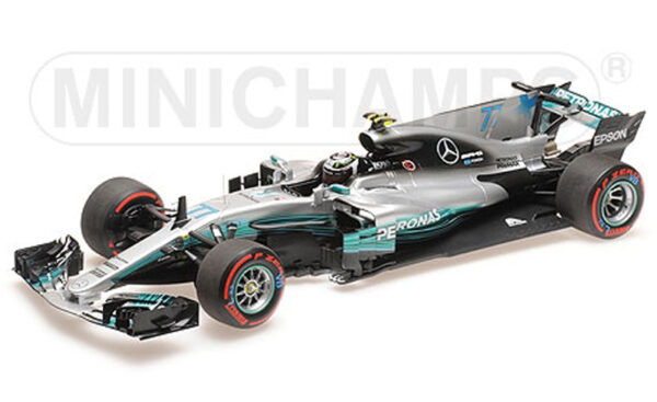Mercedes AMG Petronas F1 W08 EQ Power+ 2017 Valtteri BOTTAS Mexico GP 1:18 Minichamps