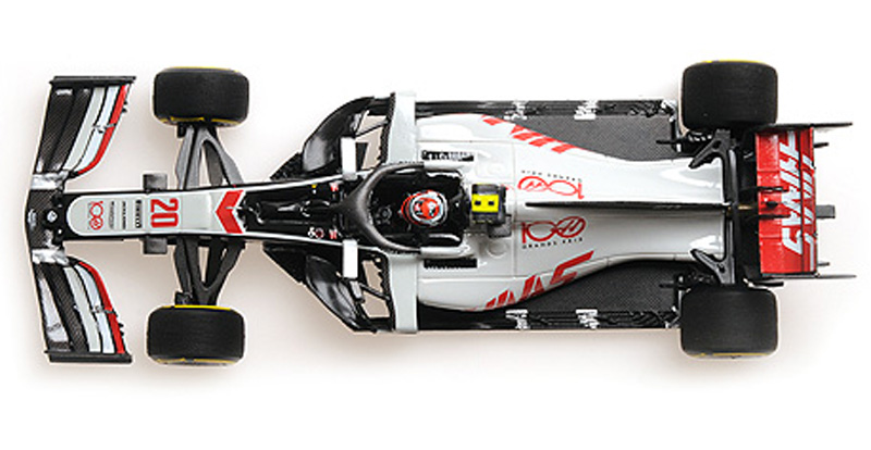 Haas F1 VF-20 Ferrari 2020 Kevin MAGNUSSEN Abu Dhabi GP 1:18 Minichamps