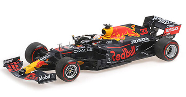 Red Bull Racing RB16B Honda 2021 Max VERSTAPPEN Weltmeister Sieger Monaco GP Monte Carlo 1:18 Minichamps