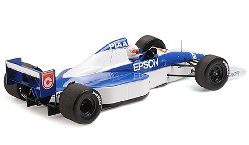Tyrrell 018 Ford 1990 Satoru NAKAJIMA USA GP 6. Platz 1:18