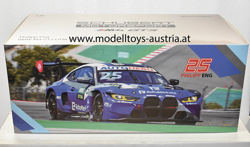 BMW M4 GT3 2022 DTM Philipp ENG Team Schubert Motorsport 1:18