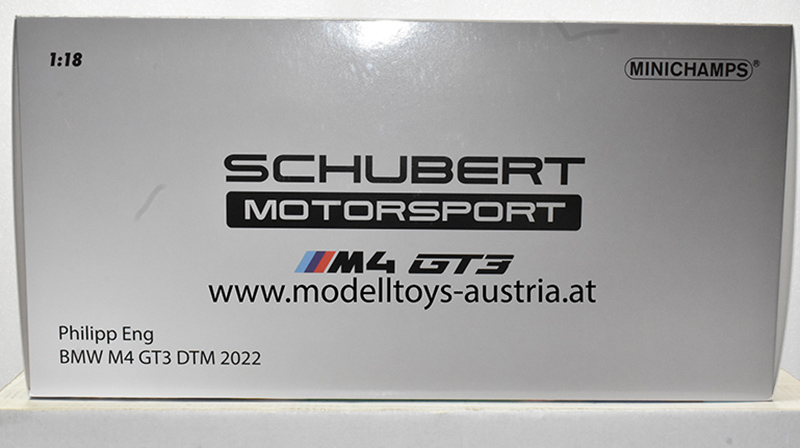 BMW M4 GT3 2022 DTM Philipp ENG Team Schubert Motorsport 1:18
