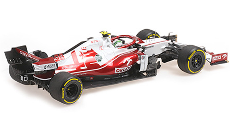 Alfa Romeo Racing C41 Ferrari 2021 Antonio GIOVINAZZI Bahrain GP 1:18 Minichamps
