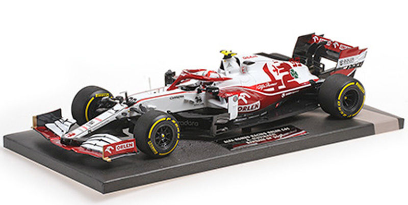 Alfa Romeo Racing C41 Ferrari 2021 Antonio GIOVINAZZI Bahrain GP 1:18 Minichamps