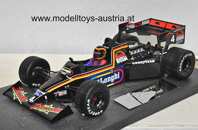 Tyrrell 012 Ford 1984 Stefan BELLOF Monaco GP 1984 1:18