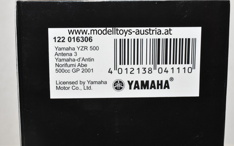 Yamaha YZR 500 2001 500 GP Norifumi ABE 1:12