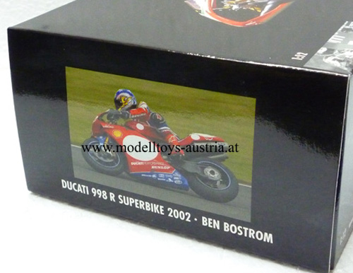 Ducati 998 R 2002 World Superbike Ben BOSTROM 1:12