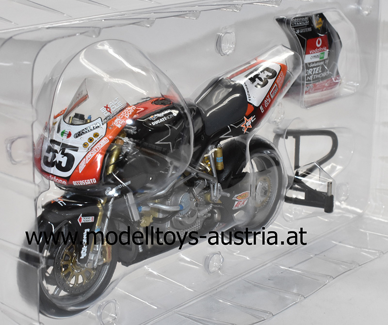 Ducati 998 RS 2003 World Superbike Regis LACONI 1:12