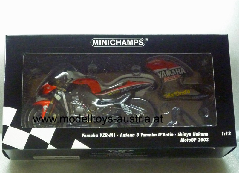Yamaha YZR-M1 2003 Moto GP Shinya NAKANO 1:12