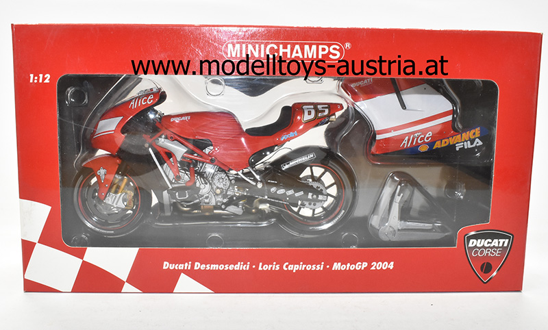 Ducati Desmosedici Desmo 16 2004 Moto GP Loris CAPIROSSI 1:12