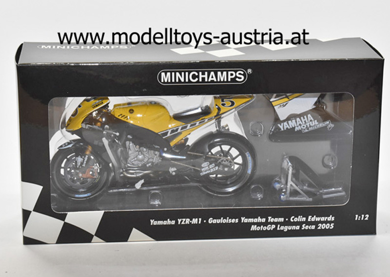 Yamaha YZR-M1 2005 Moto GP LAGUNA SECA Colin EDWARDS 1:12