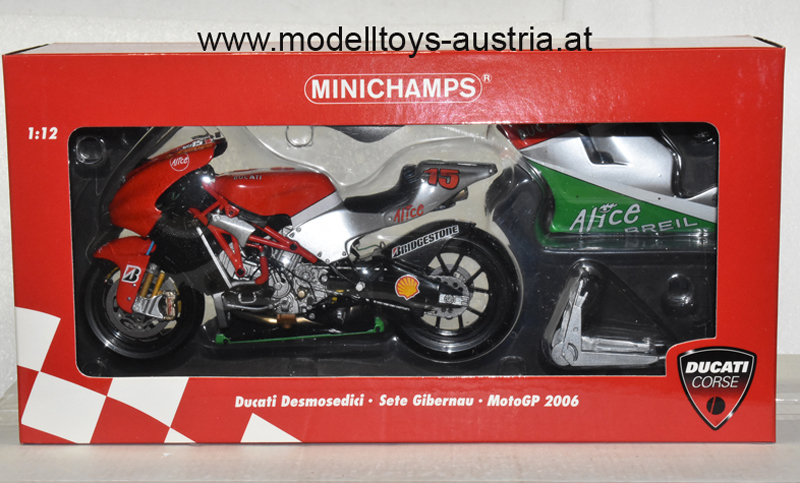 Ducati Desmosedici Desmo 16 2006 Moto GP Sete GIBERNAU 1:12