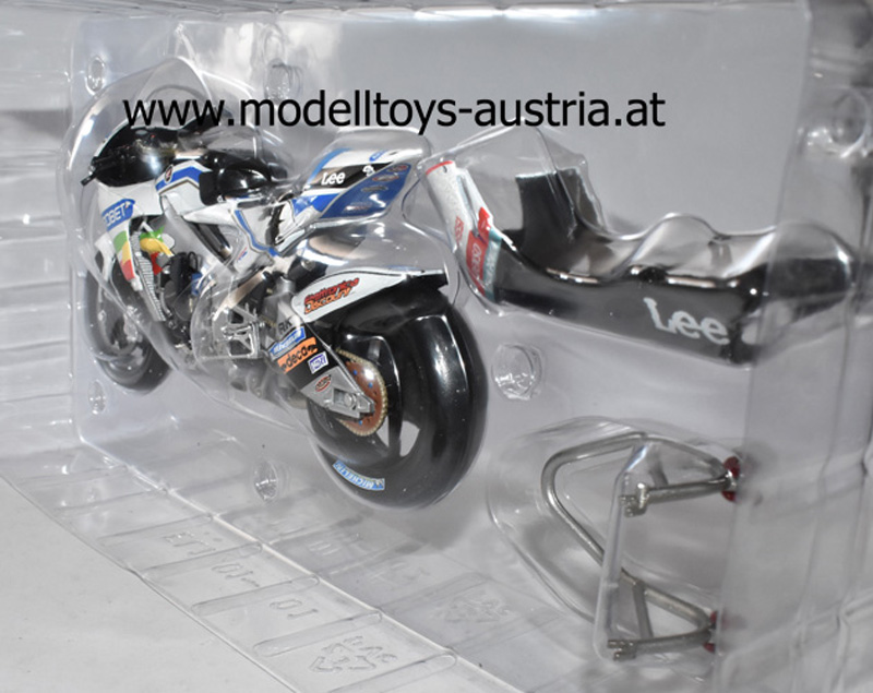 Honda RC212V 2007 Moto GP Carlos CHECA 1:12 Box Beschädigt