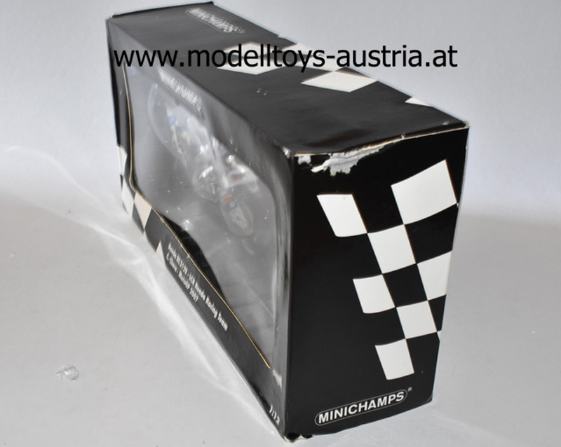Honda RC212V 2007 Moto GP Carlos CHECA 1:12 Box Beschädigt