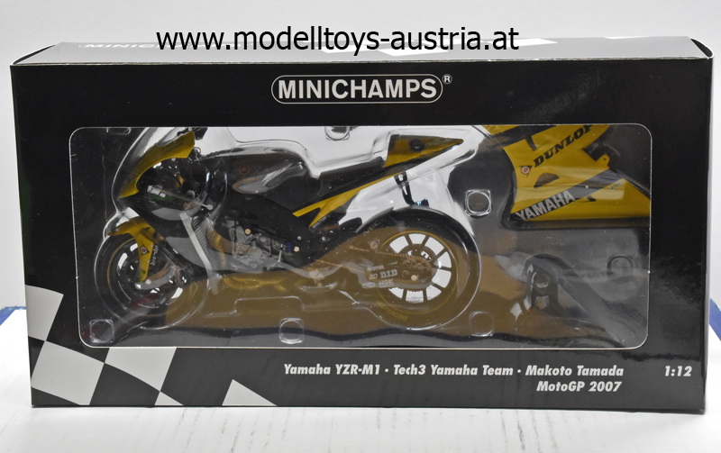 Yamaha YZR-M1 2007 Moto GP Makoto TAMADA 1:12