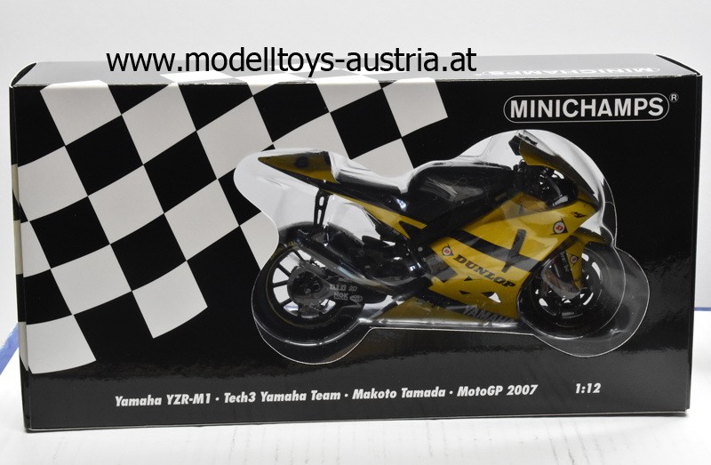 Yamaha YZR-M1 2007 Moto GP Makoto TAMADA 1:12