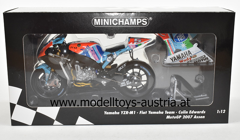 Yamaha YZR-M1 2007 Moto GP ASSEN Colin EDWARDS 1:12