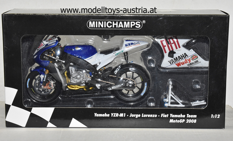 Yamaha YZR-M1 2008 Moto GP Jorge LORENZO 1:12